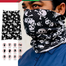 Bandana Magic Face Mask Neckerchief Sun Protection Polyester Men's Scarf Head Buff Unisex Washable Elasticity For Outdoor Riding Helmet And Activities 1 Pcs image