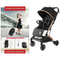 Bao Bao Hao New TOBY QZ1 Portable Stroller Luggage Prams - Black -116930307 image