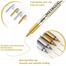 Baoke Metallic Color Marker Pen,metalic carftwork pen, Golden caraft pen , silver image