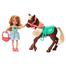 Barbie Club Chelsea Doll and Horse 6-Inch Blonde Wearing Fashion and Accessories Gift for Kids image