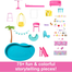 Barbie Dreamhouse: 3-Story Playset With Pool, Slide, Elevator And 75 Accessories image