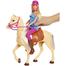 Barbie Doll and Horse image