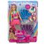 Barbie GKT75 Dreamtopia Slime Mermaid Doll with 2 Slime Packets and Removable Tail and Tiara image