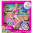 Barbie HBY28 Doll And Bike Playset image