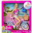 Barbie HBY28 Doll And Bike Playset image