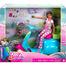 Barbie HGM55 Fashionistas Doll And Scooter Travel Playset image