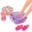Barbie HKT90 Doll With Puppy, Kids Toys, Self-Care Spa image