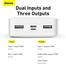 Baseus Bipow Digital Display Power bank 20000mAh 15W(PPDML-J02)-White image