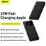 Baseus Bipow PPDML-L01 Digital Display Power bank 10000mAh 20W-Black image