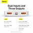 Baseus Bipow 10000mAh 20W Digital Display Power Bank (White) image