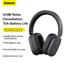 Baseus Bowie H1 Noise-Cancelling Wireless Headphones (NGTW230013)-Gray image