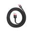 Baseus Cafule 3A 1M USB to Type-C Data Cable Red And Black image