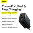 Baseus Compact  Charger 3U 17W EU Black image