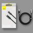 Baseus Display Fast Charging Data Cable Type-C to Type-C 100W 1m (CATSK-B01)-Black image