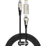 Baseus Flash Series One-for-two Fast Charging Data Cable with Square Head Type-C to C DC 100W 2m image