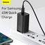 Baseus GaN2 lite Fast Charger C U 65W CN (SUPER VOOC) Black-CCGL010001 image