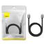 Baseus High Definition Series Graphene HDMI to HDMI 4K Adapter Cable 1m (WKGQ020001)- Black image