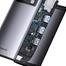 Baseus Metal Gleam Series 6-in-1 Multifunctional Type-C HUB Docking Station (Type-C to 1x HDMI, 3x USB3.0, 1x PD1, 1x RJ45) image