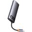 Baseus Metal Gleam Series 6-in-1 Multifunctional Type-C HUB Docking Station (Type-C to 1x HDMI, 3x USB3.0, 1x PD1, 1x RJ45) image