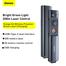 Baseus Orange Dot Wireless Presenter Green Laser Charging(WKCD010013)-Grey image