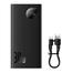 Baseus (PPAD040101) Adaman2 Digital Display Fast Charge Power Bank 10000mAh 30W Overseas Edition-Black image