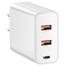 Baseus PPS Three Output Quick Charger C 2U 60W EU (CCFS-G02) – White image