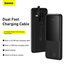 Baseus Power Bank 10000Mah Dual-Line Fast Charging Power Bank Extreme Charge Series image