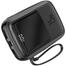 Baseus Q pow Digital Display 3A Power Bank 10000mAh (With IP Cable) image