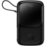 Baseus Qpow Digital Display Power Bank 10000mAh 20W Built-in Lightning Cable PPQD060001-Black image