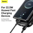 Baseus Qpow Pro 22 Point 5W Quick Charging 20000mAh Power Bank With Type C Cable image