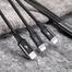 Baseus Rapid Series 3-in-1 Cable Micro Dual Lightning 3A 1.2M image