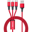 Baseus Rapid Series 3-in-1 Cable Micro Dual Lightning 3A 1.2M image