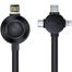 Baseus Star Ring Series Four-in-one Wireless Charging Cable USB For M L T iW 18cm image