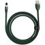 Baseus Zinc Magnetic Cable USB For iP 2A 1m (Charging) - Green image