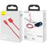 Baseus halo data cable USB For iP 2.4A 1m image
