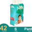 Bashundhara Pant System Baby Diaper (S Size) (4-8 kg) (42 pcs) image