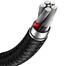 Baseus Cable Flash Series 2 2T-for-Three Charging Cable100W 1.2M Blue Cas030103 image