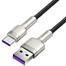 Baseus Cable Flash Series 2 2T-for-Three Charging Cable100W 1.2M Blue Cas030103 image