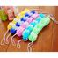 Bath Sponge Soft Net (Any Color) - 1 Pcs image