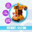Battery Operated Transformer Robot Car Toy (battery_robot_car_diamond_yellow) image