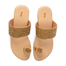 Bay Ladies Open Flats - Thongs Style (VShape) - Ethnic image