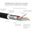 Baykron BA-LI-BLK3.0 Lightning Cable 3m MFI - Black image