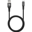 Baykron BA-TC-F-BLK3.0 Cable Type C 3 M 3A - Black image