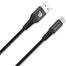 Baykron BA-TC-F-BLK3.0 Cable Type C 3 M 3A - Black image
