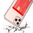 Baykron Clear Credit Card Case for new Iphone 11 Pro image