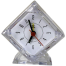 Be Chanda Alarm Table Clock Be White image