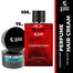 Beardo Combo - Ice Blast Hair Cream 75g and GodFather Perfume 100ml image