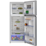 Beko No Frost Refrigerator 375 Ltr B3RCNS37HXB Grey image