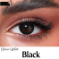Bella Black Snow Color Contact Lens image