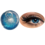Bella Blue Color Contour Contact Len image